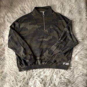 (SOLD) PINK Camo Quarter Zip